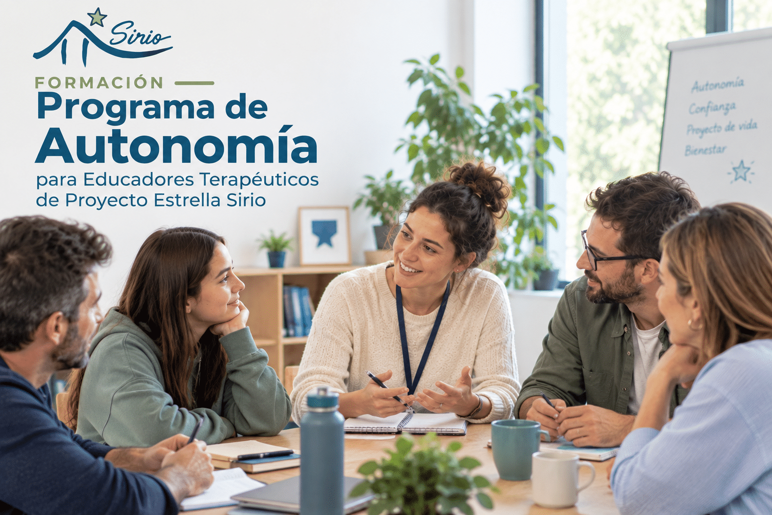 Formación Programa de Autonomía en Proyecto Estrella Sirio.